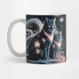 Cosmic Cat Fusion Mug